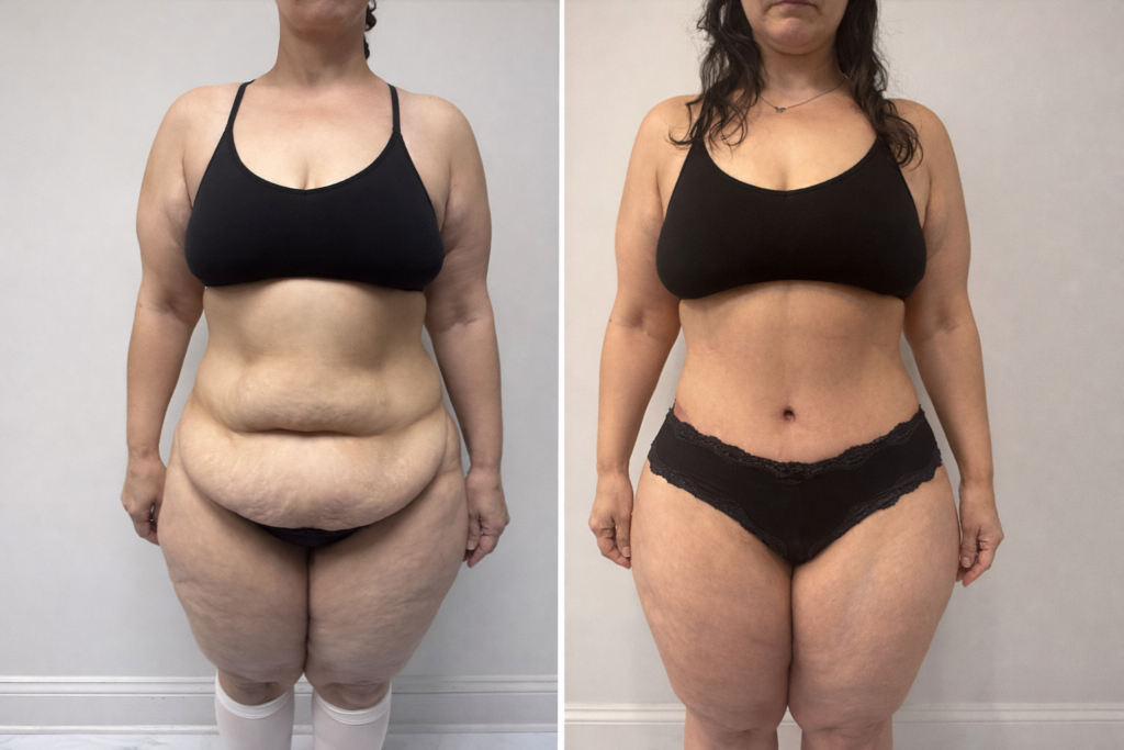 Corset Tummy Tuck Before and After: Real Waist Transformation Results - Feature Image